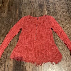 Free people sweater size s